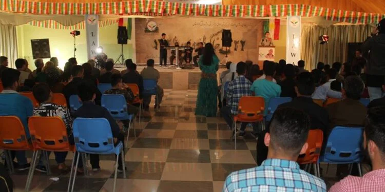 ڕێوڕەسمی ٧٣ ساڵەی دامەزرانی یەکیەتیی لاوان لە دەڤەری پشدەر