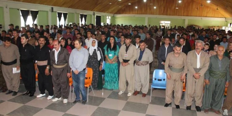 ڕێوڕەسمی ٧٣ ساڵەی دامەزرانی یەکیەتیی لاوان لە دەڤەری پشدەر