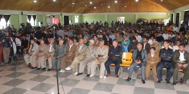 ڕێوڕەسمی ٧٣ ساڵەی دامەزرانی یەکیەتیی لاوان لە دەڤەری پشدەر