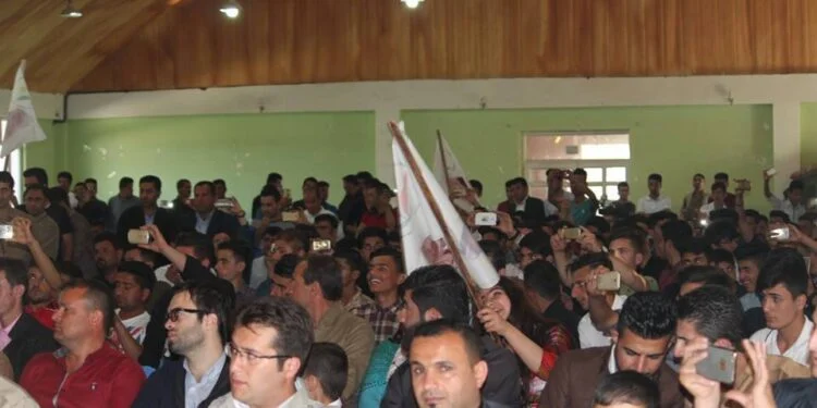 ڕێوڕەسمی ٧٣ ساڵەی دامەزرانی یەکیەتیی لاوان لە دەڤەری پشدەر