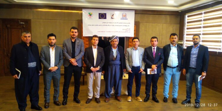 بەشداری یەکیەتیی لاوانی دیموکرتی رۆژهەڵاتی کوردستان و لاوانی شیوعی لە زنجیرە کۆڕ و دیداری جیاجیا لە هەولێر