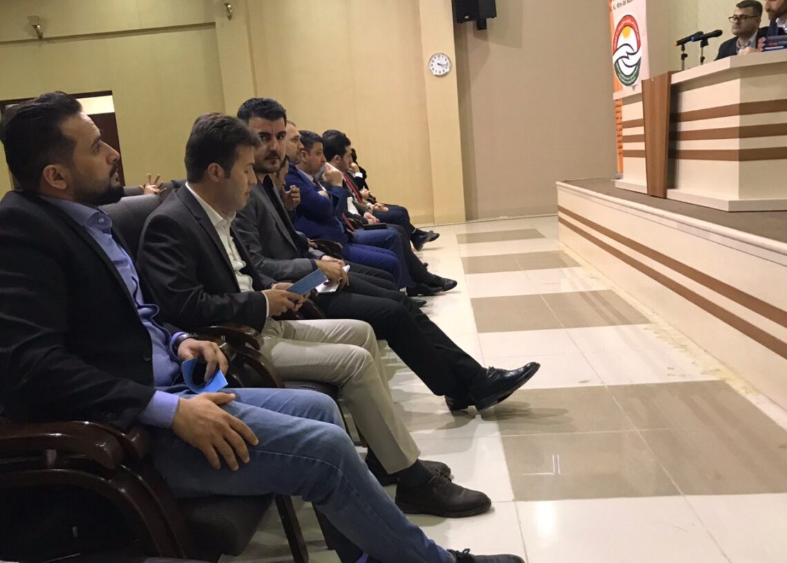 بەشداری یەکیەتیی لاوانی دیموکرتی رۆژهەڵاتی کوردستان و لاوانی شیوعی لە زنجیرە کۆڕ و دیداری جیاجیا لە هەولێر