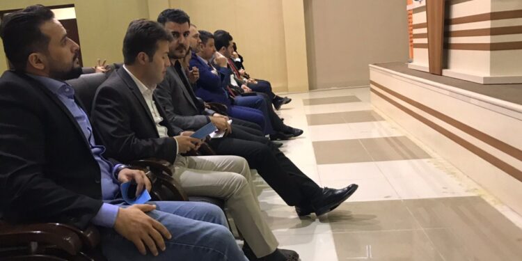 بەشداری یەکیەتیی لاوانی دیموکرتی رۆژهەڵاتی کوردستان و لاوانی شیوعی لە زنجیرە کۆڕ و دیداری جیاجیا لە هەولێر