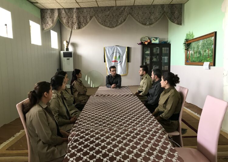 بەڕێوەچوونی کۆبونەوەی بەڕێوەبەریی یەکیەتیی لاوانی دێموکراتی رۆژهەڵاتی کوردستان