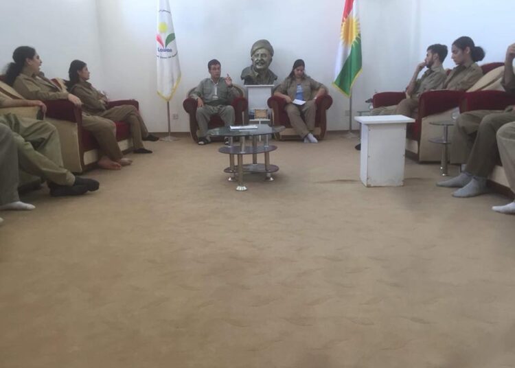 کۆبونەوەی پێنجەمی یەکیەتیی لاوانی دێموکراتی رۆژهەڵاتی کوردستان