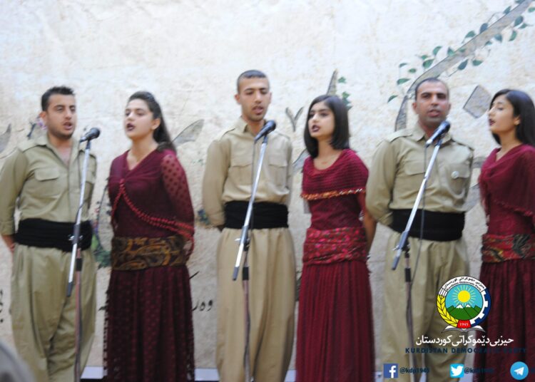 یادی ٧٥مین ساڵیادی دامەزرانی یەکیەتیی لاوانی دێموکراتی رۆژهەڵاتی کوردستان کرایەوە