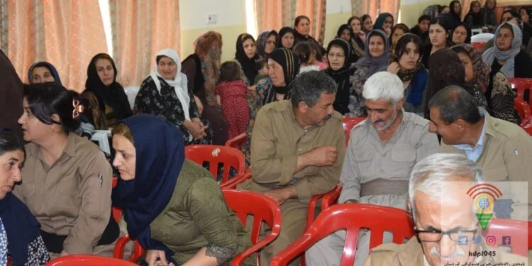 بەڕێوەچوونی ڕێوڕەسمی ماتەمینی “تاهیر دادیلی” لە یەکێک لە بنکەکانی حیزبی دێموکرات