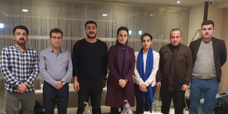 دیداری یەکێتی لاوان لەگەڵ رێکخراوی لاوانی پارتی سوسیالیستی باکووری کوردستان