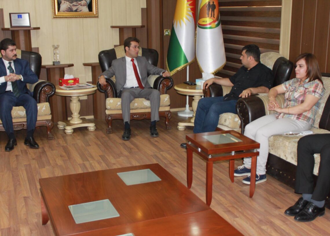دیداری هاوبەشی یەکیەتیی لاوان و لاوانی پارتی دێموکرات