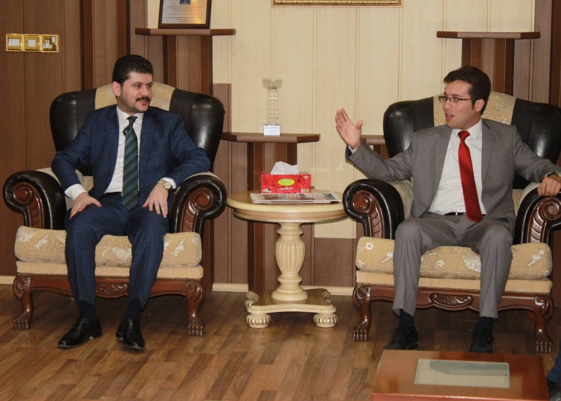 دیداری هاوبەشی یەکیەتیی لاوان و لاوانی پارتی دێموکرات