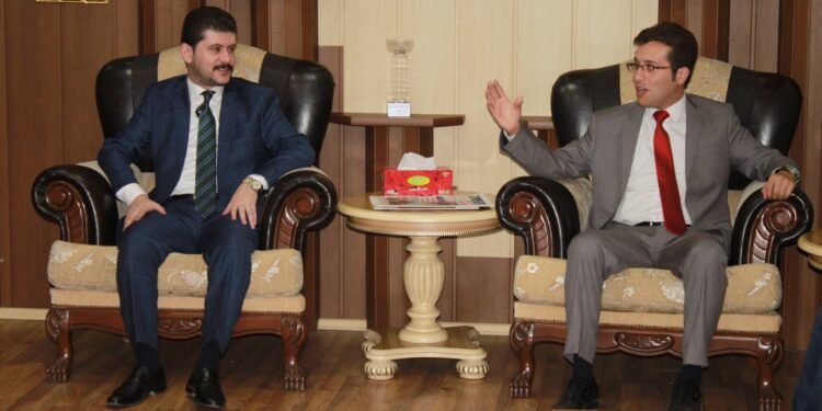 دیداری هاوبەشی یەکیەتیی لاوان و لاوانی پارتی دێموکرات