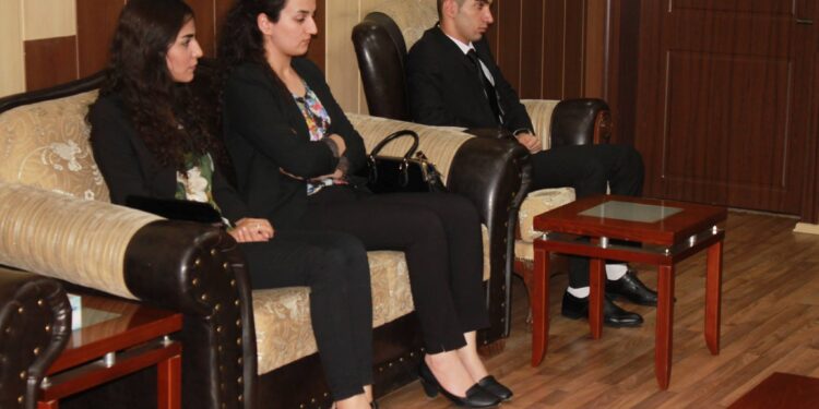 دیداری هاوبەشی یەکیەتیی لاوان و لاوانی پارتی دێموکرات