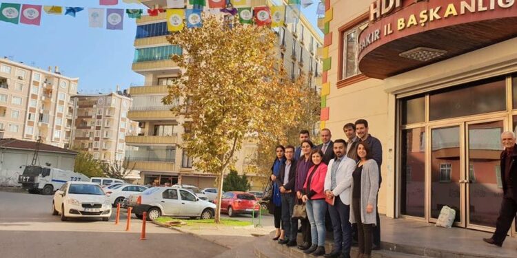 دیداری لاوان لەگەڵ خاتوو فلز بلوتەکین هاوسەرۆکی HDP لە ئامەد