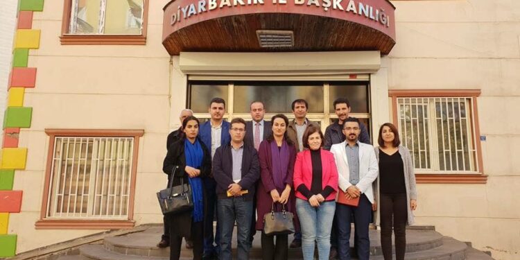 دیداری لاوان لەگەڵ خاتوو فلز بلوتەکین هاوسەرۆکی HDP لە ئامەد