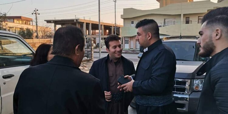 سەردانی یەکێتی لاوان و یەکێتی ژنانی دێموکڕاتی کوردستان لە ڕێکخراوی گەشەی لاوانی کوردستان