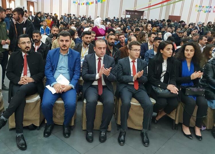 بەشداری شاندێکی یەکیەتیی لاوان لە کۆنگرەی دووهەمی لاوانی HDP لە باکووری کوردستان