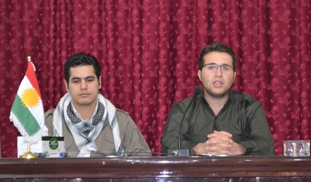 بەڕێوەچوونی کۆبوونەوەی بەشێک لە ئەندامانی  یەکیەتیی لاوان بۆ باس لەسەر کۆمەڵێک بابەتی سیاسی و تەشکیلاتی