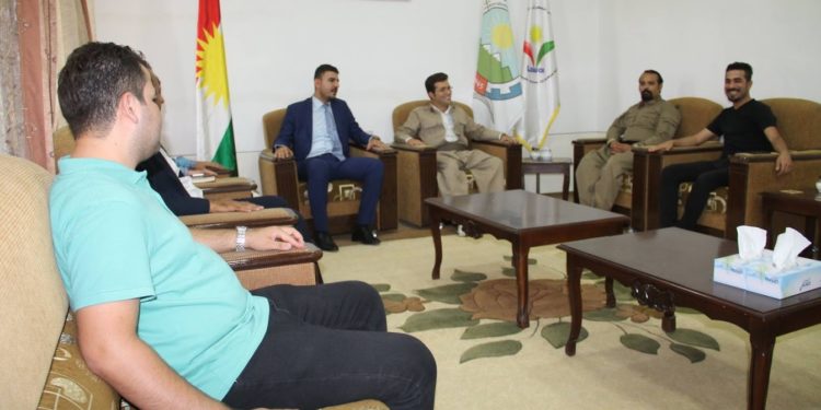 دیداری هاوبەشی نێوان یەکیەتیی لاوانی دێموکرات و یەکیەتیی لاوانی کوردستان