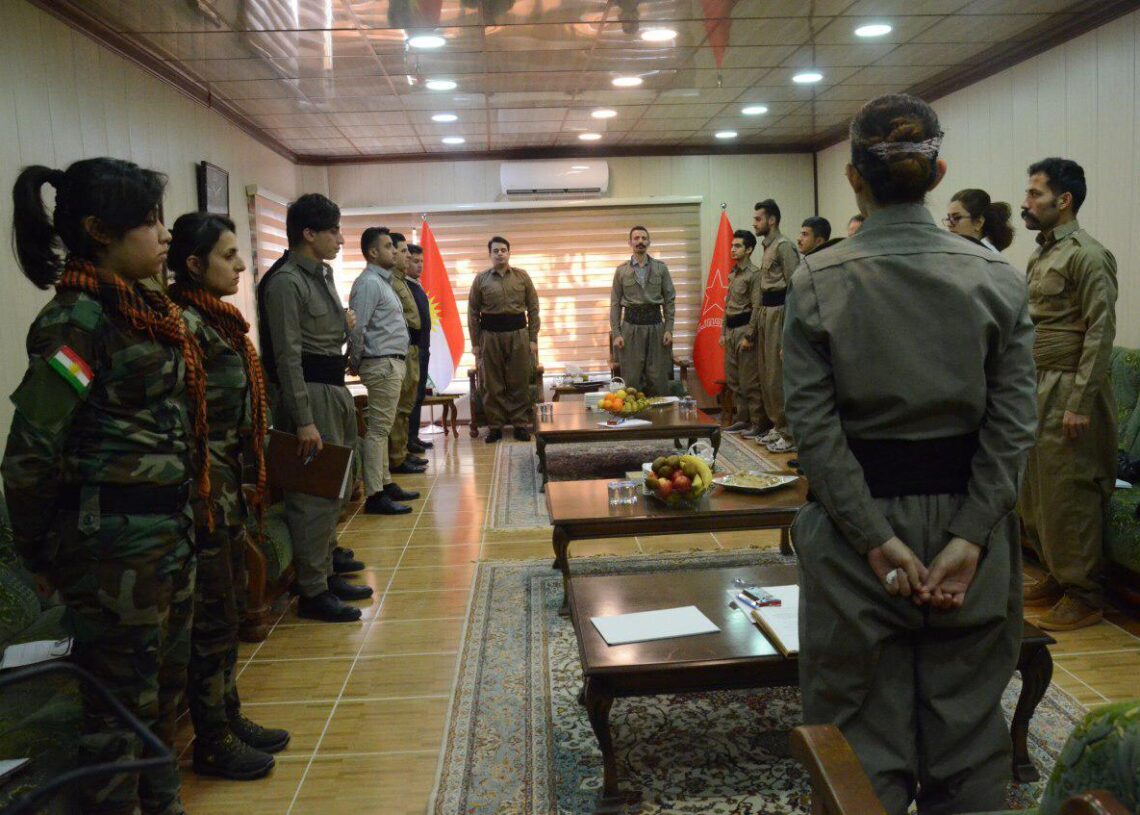 کۆبوونەوەی ڕێکخراوەکانی لاوانی ڕۆژهەڵات لە بارەگای ناوەندی کۆمەڵەی شۆڕشگێڕ