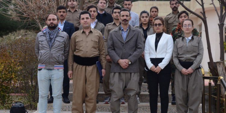 کۆبوونەوەی ڕێکخراوەکانی لاوانی ڕۆژهەڵات لە بارەگای ناوەندی کۆمەڵەی شۆڕشگێڕ