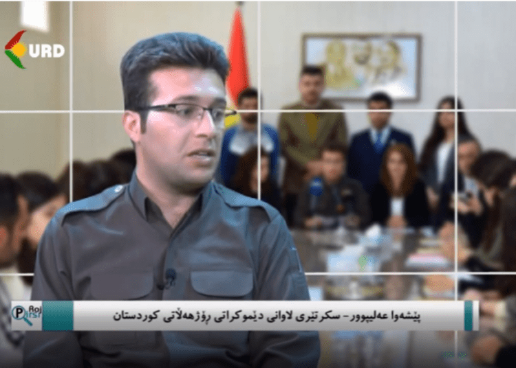 وتەکانی پێشەوا عەلی پوور لەرێوڕەسمی یادی ٧١ساڵەی دامەزرانی کۆماری کوردستان لە هەولێر