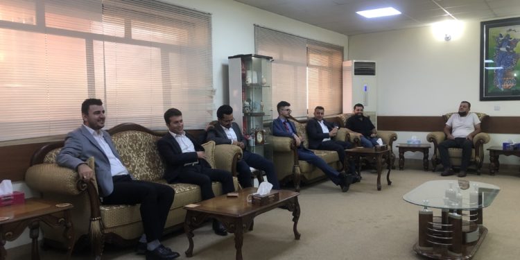 دیداری هاوبەشی یەکیەتیی لاوانی دێموکراتی رۆژهەڵاتی کوردستان لەگەڵ یەکیەتییەکانی لاوان و قوتابیانی شیوعی