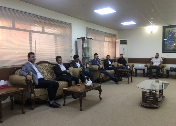 دیداری هاوبەشی یەکیەتیی لاوانی دێموکراتی رۆژهەڵاتی کوردستان لەگەڵ یەکیەتییەکانی لاوان و قوتابیانی شیوعی