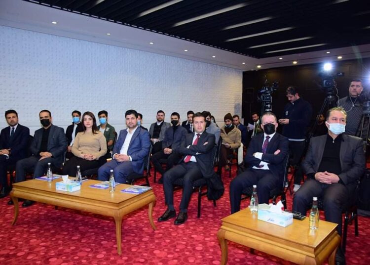 بەشداری شاندێکی یەکیەتیی لاوان لە کۆنفڕانسی تایبەت بە کۆچی گەنجان لە هەولێر