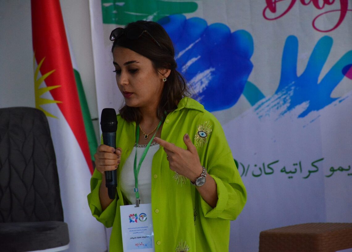 بەڕێوەچوونی چادرگەیەک بەبۆنەی ڕۆژی جیهانیی لاوان