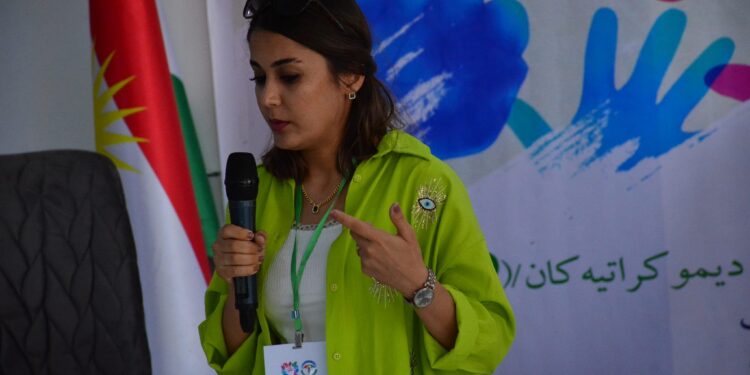 بەڕێوەچوونی چادرگەیەک بەبۆنەی ڕۆژی جیهانیی لاوان