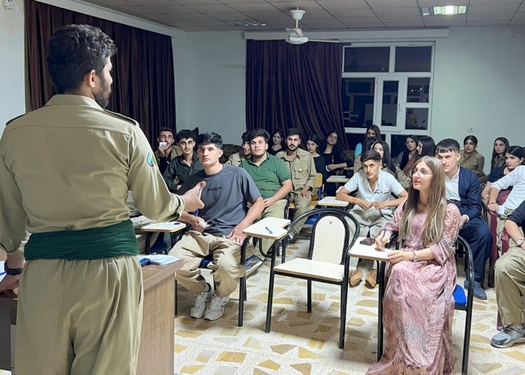 بەڕێوەچوونی کۆنفڕانسی یەکیەتیی لاوانی دێموکراتی ڕۆژهەڵاتی کوردستان لە کۆمیتەی ئازادی