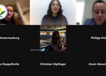 بەشداریی نوێنەری یەکیەتیی لاوان لە کۆبوونەوەی ڕێکخراوی لاوانی سۆسیالیستی ئوتریش