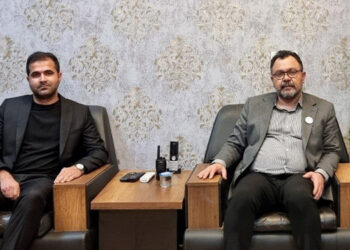دیداری نێوان سکرتێری گشتیی یەکیەتیی لاوان لەگەڵ جێگری نەقیبی سەندیکای ڕۆژنامەنووسانی کوردستان