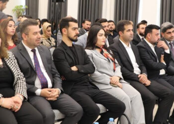 بەشداریی شاندێکی یەکیەتیی لاوان لە پانێلێک بە بۆنەی ڕۆژی ڕۆژنامەگەریی کوردی