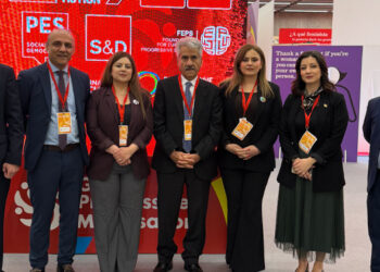 ئیسپانیا/ بەشداریی نوێنەری یەکیەتیی لاوان لە کۆبوونەوەی “هاوپەیمانیی پێشکەوتنخواز” لە بارسلۆنا